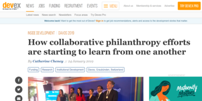 How Collaborative Philanthropy Efforts are Starting to Learn from One Another