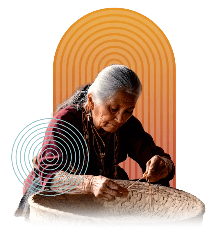 Person collaborating with Co-Impact to create positive social change through collective action