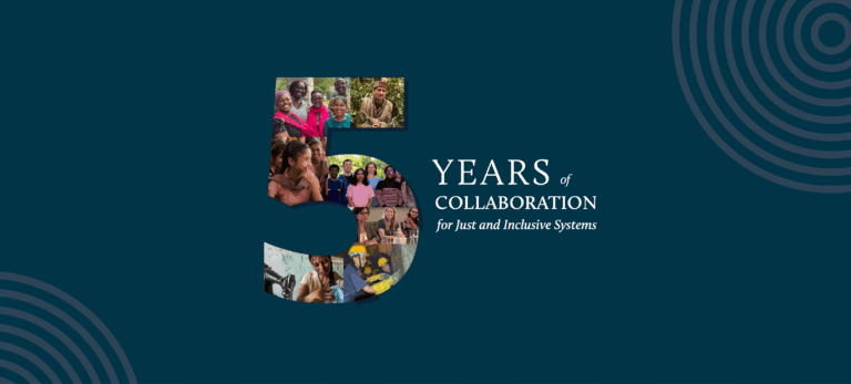 5 Years of Collaboration for Just and Inclusive Systems