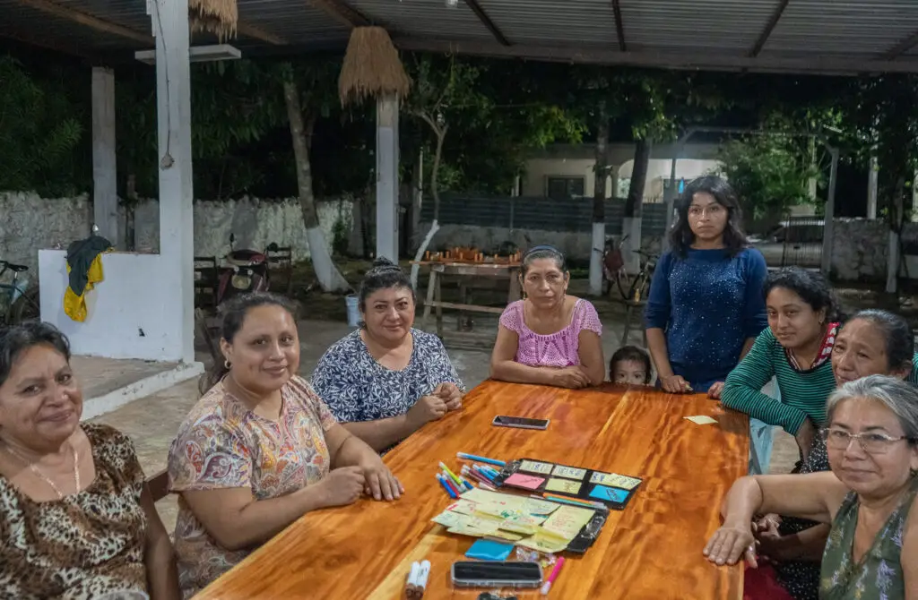 Despite generations of exclusion, the women comuneras and ejidatarias carve out spaces of participation and transform communal life. Credit: ProDESC