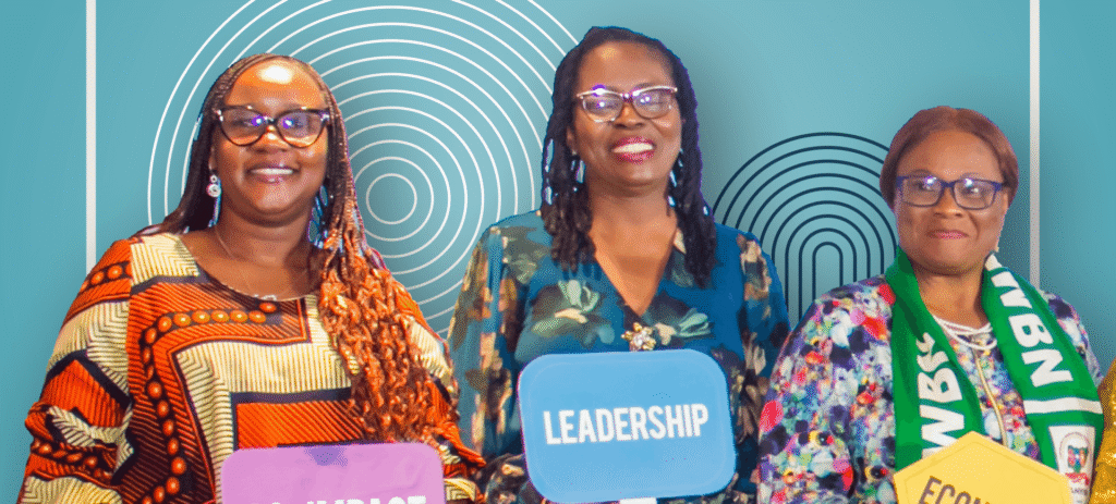 Cover of Co-Impact’s report, Women in Economic Leadership in Nigeria.