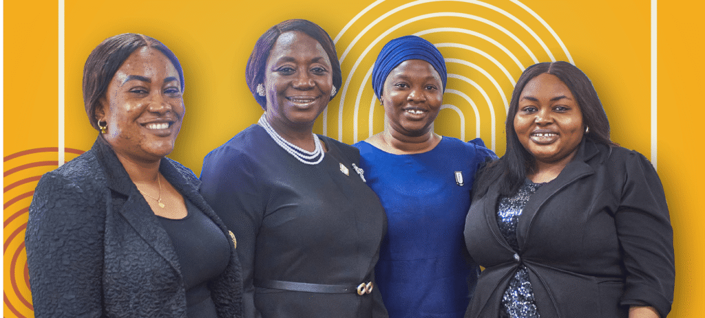 Cover of Co-Impact’s report, Women’s Leadership in Law in Nigeria.